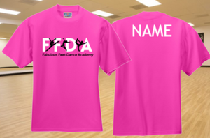 FFDA - Official Short Sleeve Shirt (White, Black, Pink)