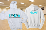 FFDA - Official Hoodie Sweatshirt (White, Black, Pink)