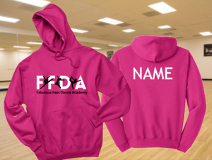 FFDA - Official Hoodie Sweatshirt (White, Black, Pink)