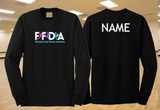 FFDA - Official Long Sleeve Shirt (White, Black, Pink)