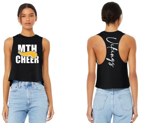MTH CHEER - BIG Letters Official Tank Top (Crop Top / Youth Tank Top)
