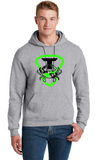 TRUE CHES  - Hoodie Sweatshirt (Black and Grey)