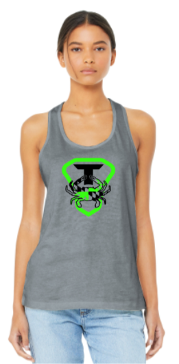 TRUE CHES - Lady Tank (Black and Grey)