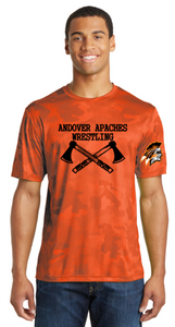 APACHES WRESTLING - Short Sleeve Camo Hex