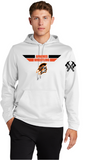 APACHES WRESTLING - On Mat Collection Hoodie Sweatshirt (Adult & Youth) (Orange / White)