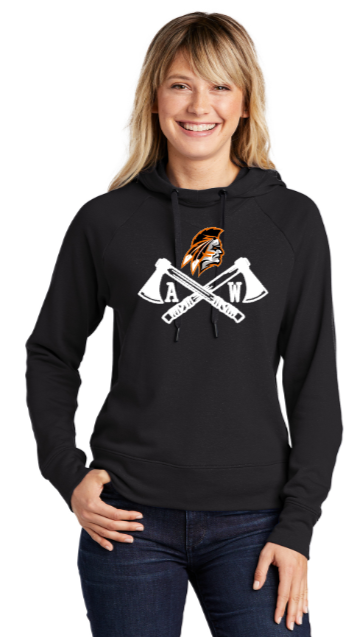 APACHES WRESTLING - Ladies Lightweight French Terry Pullover Hoodie