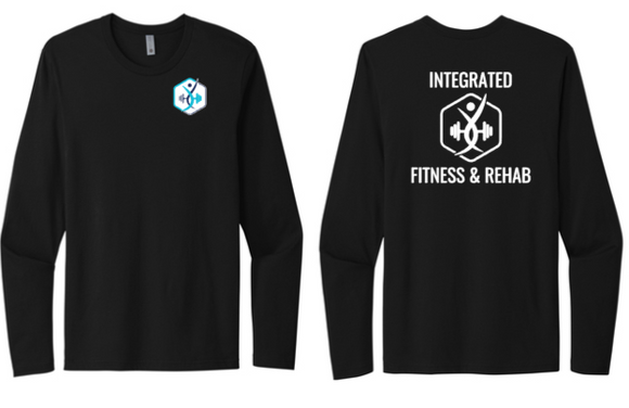 INTEGRATED - Next Level Long Sleeve T Shirt (Black, Royal Blue, Grey)