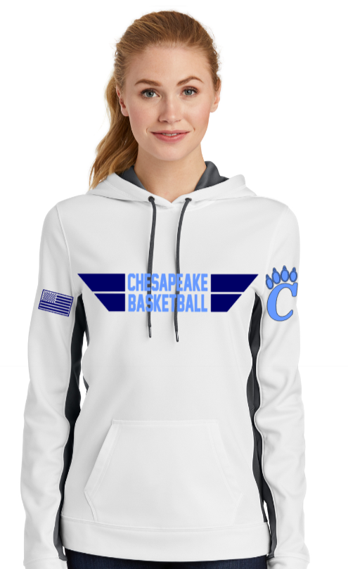 CHS Basketball - On Court Collection Ladies - Hoodie Sweatshirt (Adult & Youth)