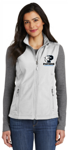 PANTHERS LAX - Embroidered Ladies Core Soft Shell Vest