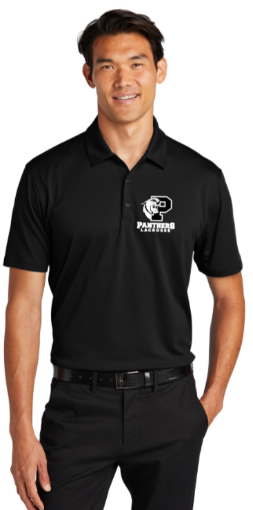 PANTHERS LAX - Embroidered Men's Performance Polo