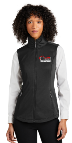 AACPS LMS - Official Full Zip Smooth Fleece Vest (Printed or Embroidered)