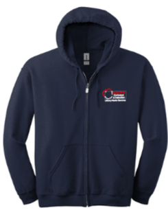 AACPS LMS - Official Full Zip Hoodie Sweatshirt (Printed or Embroidered)