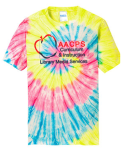 AACPS LMS - Rainbow Tye Die SS TShirt