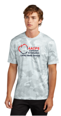 AACPS LMS - Official Camo Hex Performance Short Sleeve T Shirt