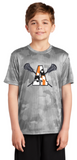 Apaches WLAX - Official Iron Camo Hex Short Sleeve Shirt (Orange, White or Iron Grey)