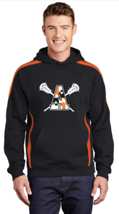 Apaches WLAX - Official Striped Sleeve Performance Hoodie
