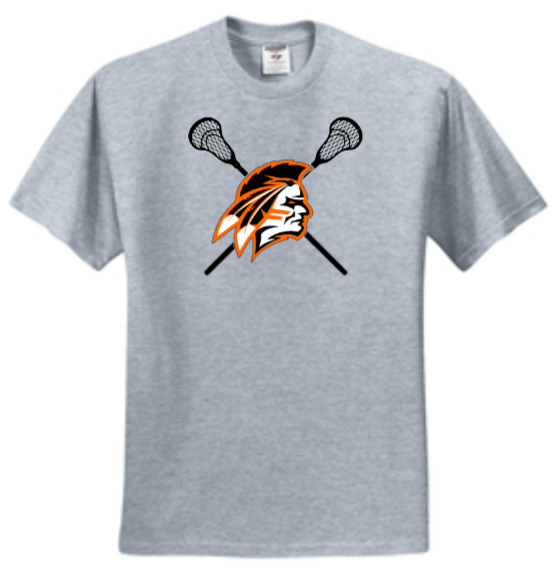 Apaches MLAX - Official Short Sleeve T Shirt (Black, White or Grey)