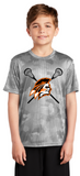 Apaches MLAX - Official Iron Camo Hex Short Sleeve Shirt (Orange, White or Iron Grey)