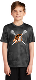 Apaches MLAX - Official Iron Camo Hex Short Sleeve Shirt (Orange, White or Iron Grey)