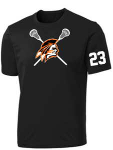 Apaches MLAX - Official Performance Short Sleeve (Orange, White, Black or Silver)
