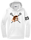 Apaches MLAX - On-Field Hoodie Sweatshirt (Orange, White, Black)