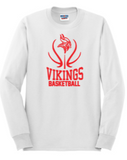 LHS Basketball - Official Long Sleeve T Shirt (Black, Grey or White)
