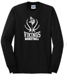 LHS Basketball - Official Long Sleeve T Shirt (Black, Grey or White)