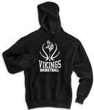 LHS Basketball - Official Hoodie Sweatshirt (Black, Grey or White)