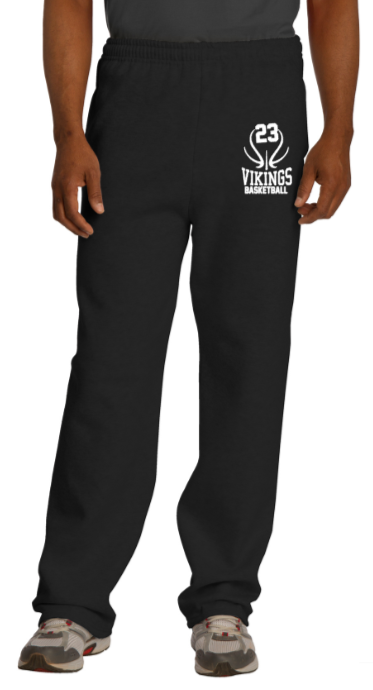 LHS Basketball - Official Sweatpants (Joggers or Open Bottom)