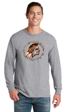 Apaches Cheer - Official Long Sleeve T Shirt (Black or Grey)
