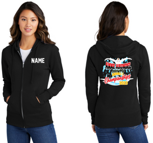 AACo Swim - 2023 Official Championship Full Zip Hoodie Sweatshirt - ONLINE ONLY