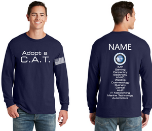 CAT South - Official Long Sleeve T Shirt (Navy Blue)