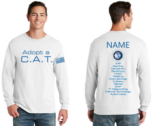 CAT South - Official Long Sleeve T Shirt (White)
