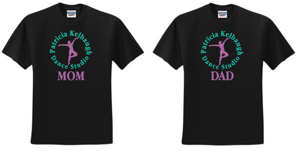 Patricia Kelbaugh - Official MOM/DAD Short Sleeve T Shirt (Black)
