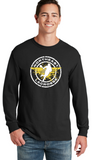 NHS Lax - Official Long Sleeve T Shirt (White / Black)