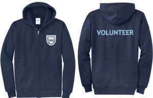 WSFC - Full Zip Hoodie Sweatshirt (Blue/White)