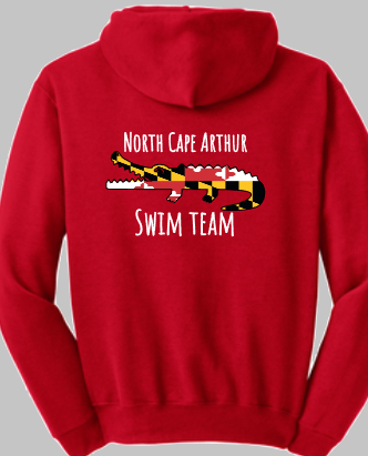 2021 NCA Swim Team Hoodie