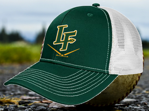 LF Baseball/Softball - Embroidered Black Snapback Hat