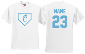 CHS Softball - PRACTICE Short Sleeve T Shirt (White)