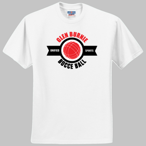 GB Unified - Unified Bocce Short Sleeve T Shirt (White or Grey) (Cotton/Poly)