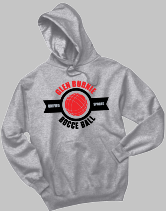GB Unified - Unified Bocce Hoodie Sweatshirt (White or Grey)