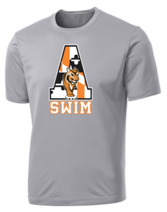 Andover Swim - Official Performance Short Sleeve (White, Black or Silver)