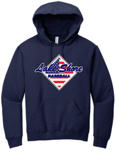 Lake Shore Baseball - USA Hoodie Sweatshirt