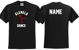 GHS Dance - Letter Short Sleeve Shirt (White or Black)