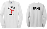 GHS Dance - Letter Long Sleeve Shirt (White or Black)