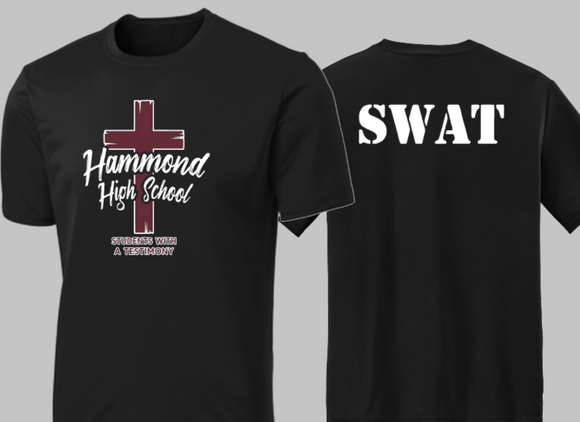 HHS SWAT - STUDENTS with a Testimony - Official Performance Short Sleeve