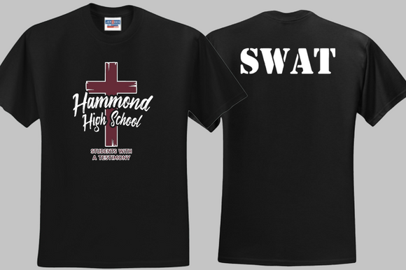 HHS SWAT - STUDENTS with a Testimony - Official Short Sleeve Shirt