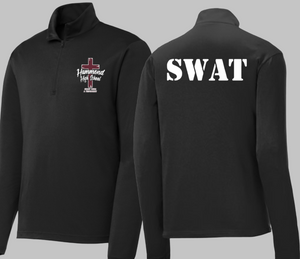 HHS SWAT - STAFF with a Testimony - Official 1/4 Zip Pullover