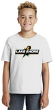 Lake Shore Softball - LS Official Youth Short Sleeve Shirt (Black / White)