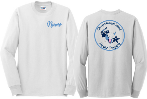 CHS Theatre - Official Long Sleeve Shirt - White